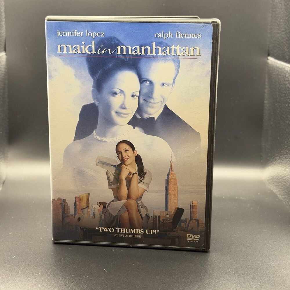 Columbia Pictures Maid in Manhattan DVD Jennifer Lopez Ralph Fiennes PG-13 WS